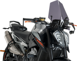 New Generation Windscreen - 16-1/4\" - Dark Smoke - KTM 2018 - 2024