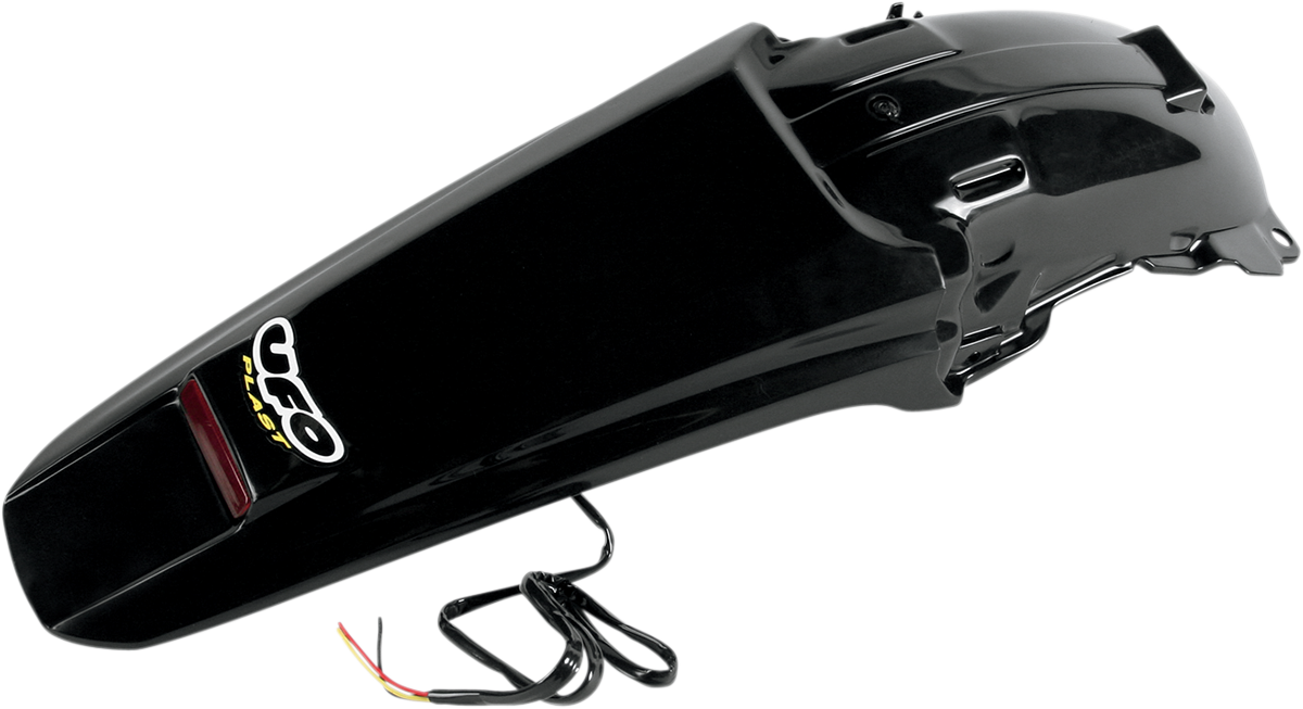 Enduro Rear Fender with LED - Black 2005 - 2016