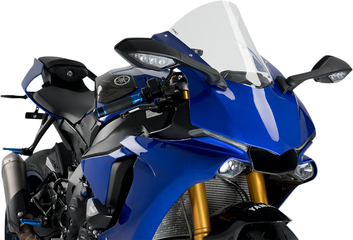 Race Windscreen - 14-3/8\" - Clear - YZF-R1 2011 - 2024