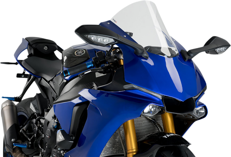 Race Windscreen - 14-3/8\" - Clear - YZF-R1 2011 - 2024