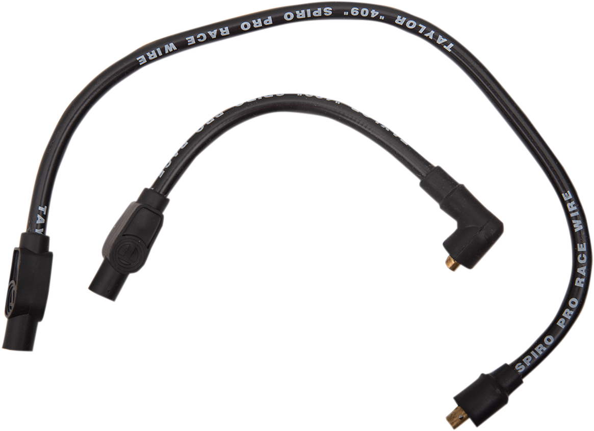 10.4 mm Spark Plug Wire - \'80-\'98 FLT - Black 1980 - 2003