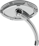 Cats Eye Forged Billet Mirror - Chrome - Right