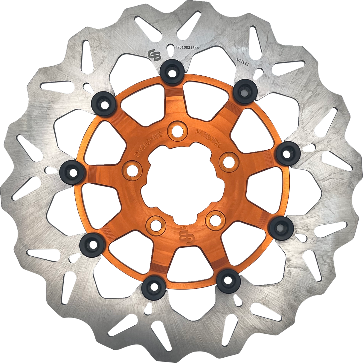 Brake Rotor - Front - Orange 2000 - 2017