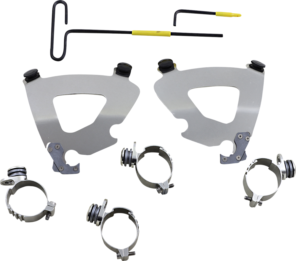 Gauntlet Mounting Kit - Polished - XL 2016 - 2022