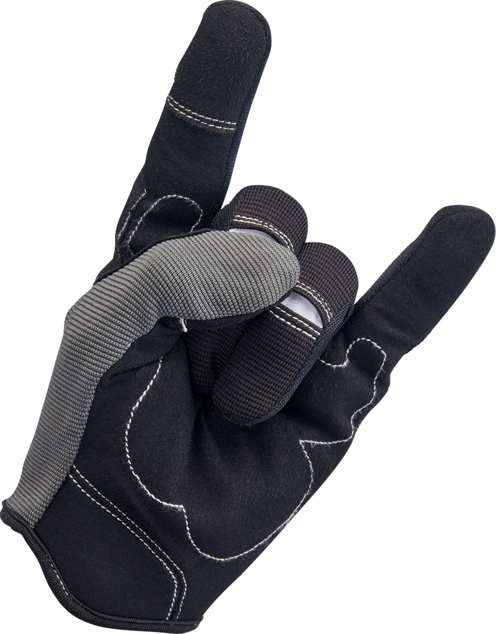 Moto Gloves - Gray/Black - Large