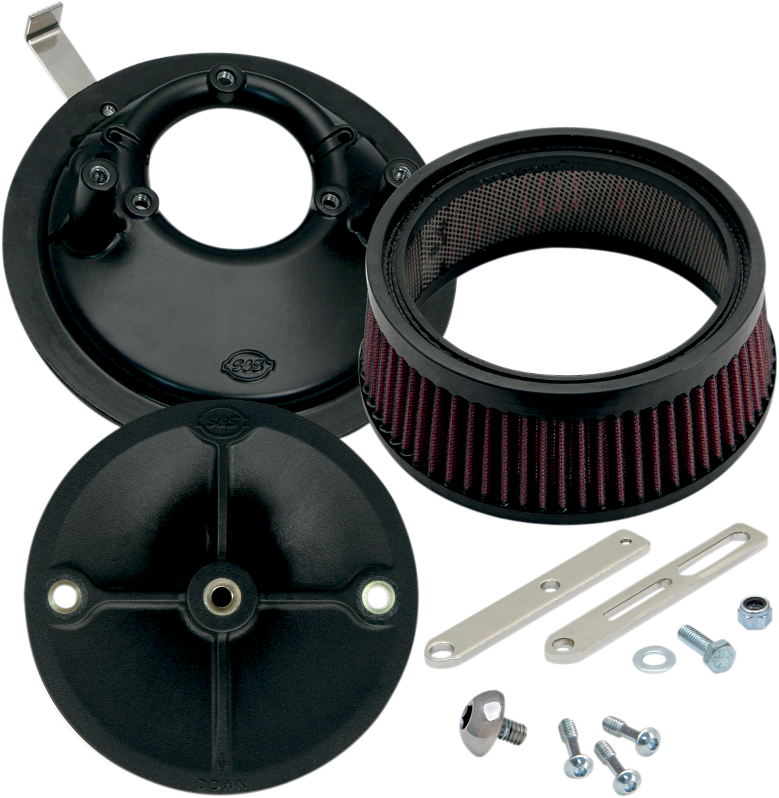 Super Stock™ Stealth Air Cleaner Kit - Black 1957 - 1992