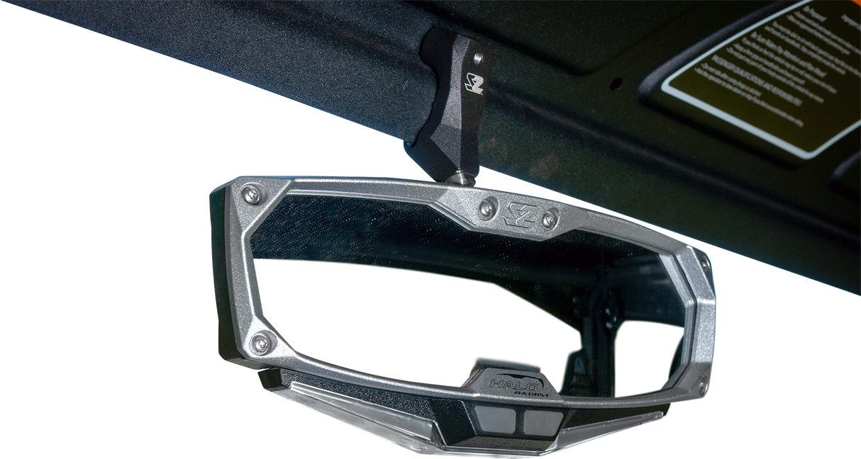 Mirror - Halo R - Rear View - Rectangle - Silver - Defender 2016 - 2022