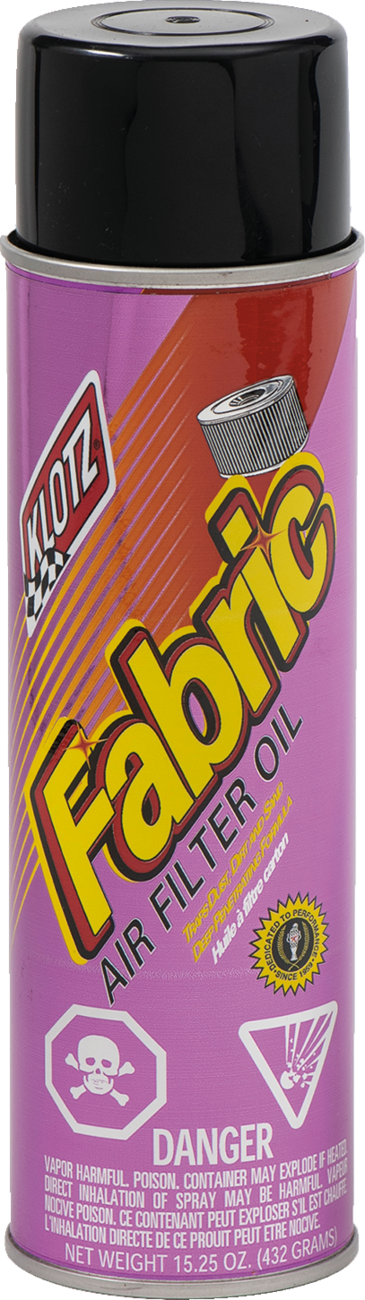 Fabric Filter Oil - 15.25 oz. net wt. - Aerosol