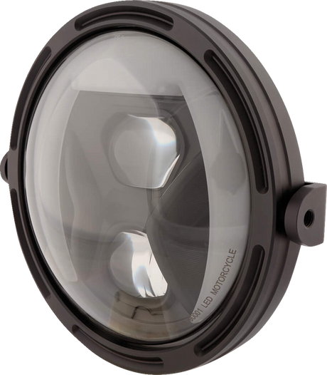 Adaptive Headlight - 7\" - Side Mount - Black