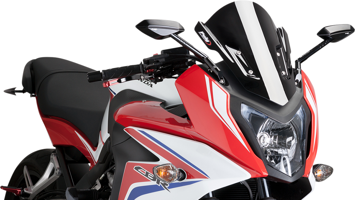 Race Windscreen - 14\" - Black - CBR650F 2014 - 2018