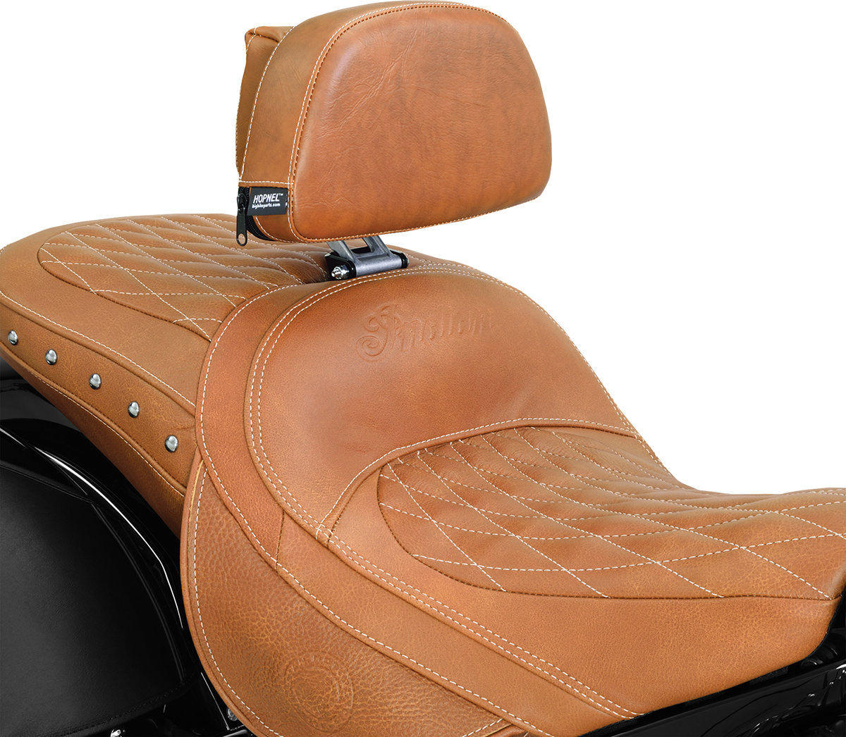 Saddle Backrest - Brown - Indian 2014 - 2023