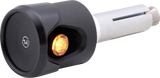 Bar End - Turn Signal - Black