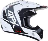 FX-17 Helmet - Aced - Matte White/White - Small