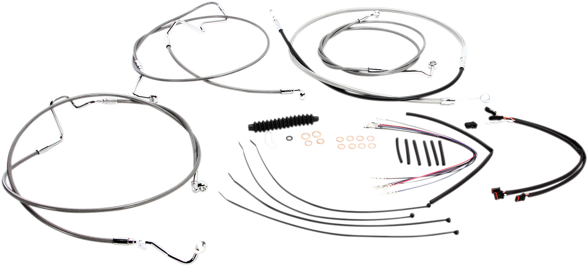 Control Cable Kit - XR - Stainless Steel 2014 - 2015