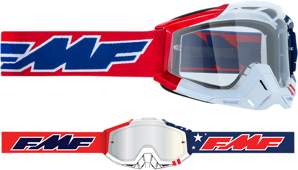 PowerBomb Goggles - US of A - Clear