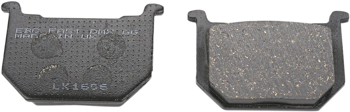 Organic Brake Pads - Suzuki - FA51 1980 - 1988