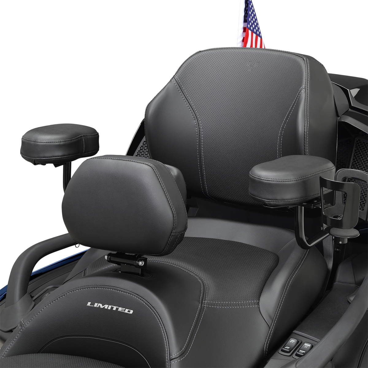 Passenger Armrest - Passenger - Black - Spyder RT Limited 2020 - 2021