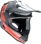 Youth F.I. Helmet - Fractal - MIPS® - Matte Black/Red - Medium