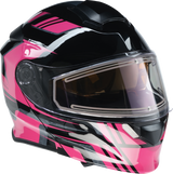 Solaris Snow Helmet - First Tracks - Black/Pink - XS