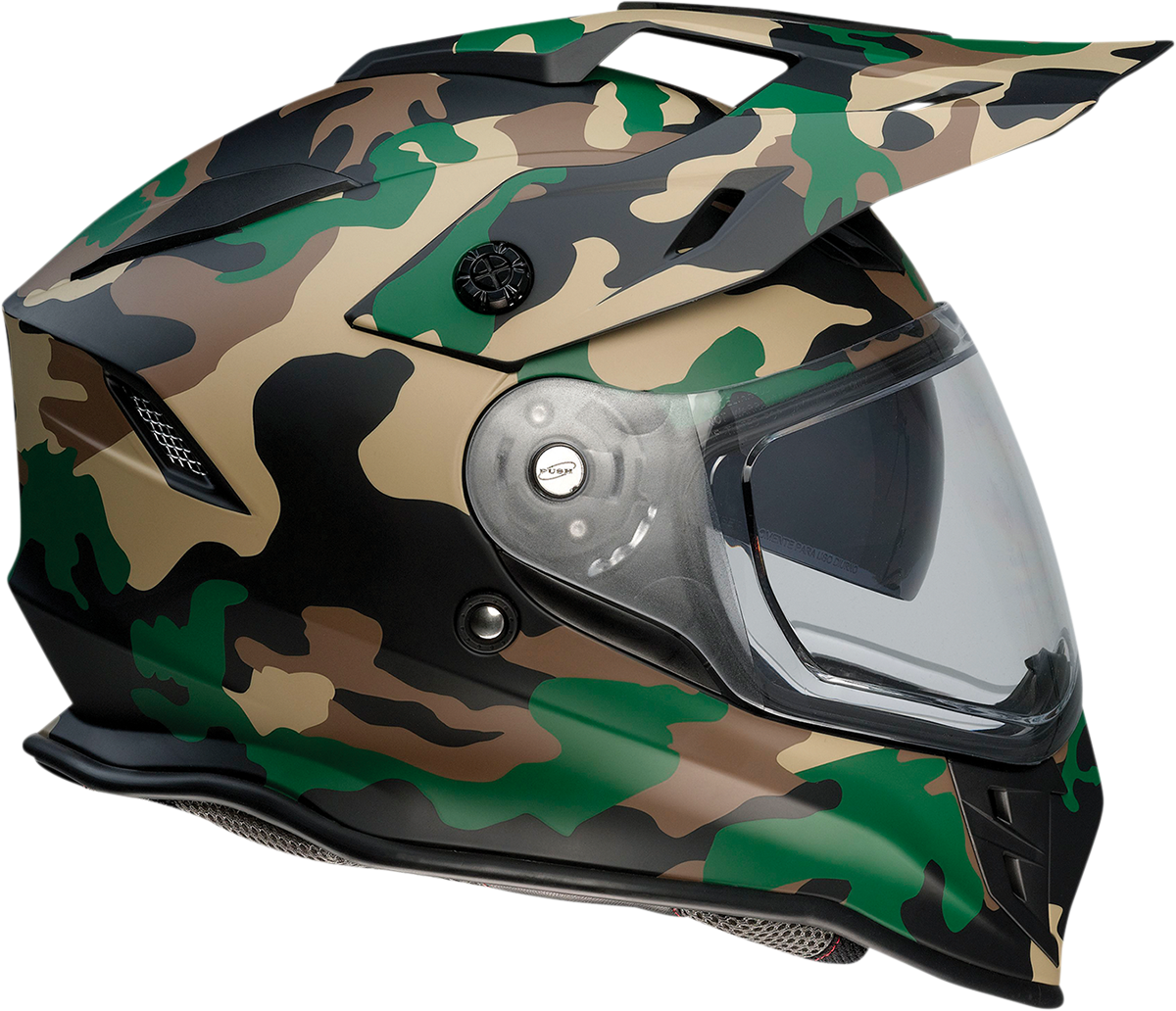 Range Helmet - Camo - Woodland - Large