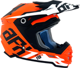 FX-19R Helmet - Racing - Matte Orange - Large