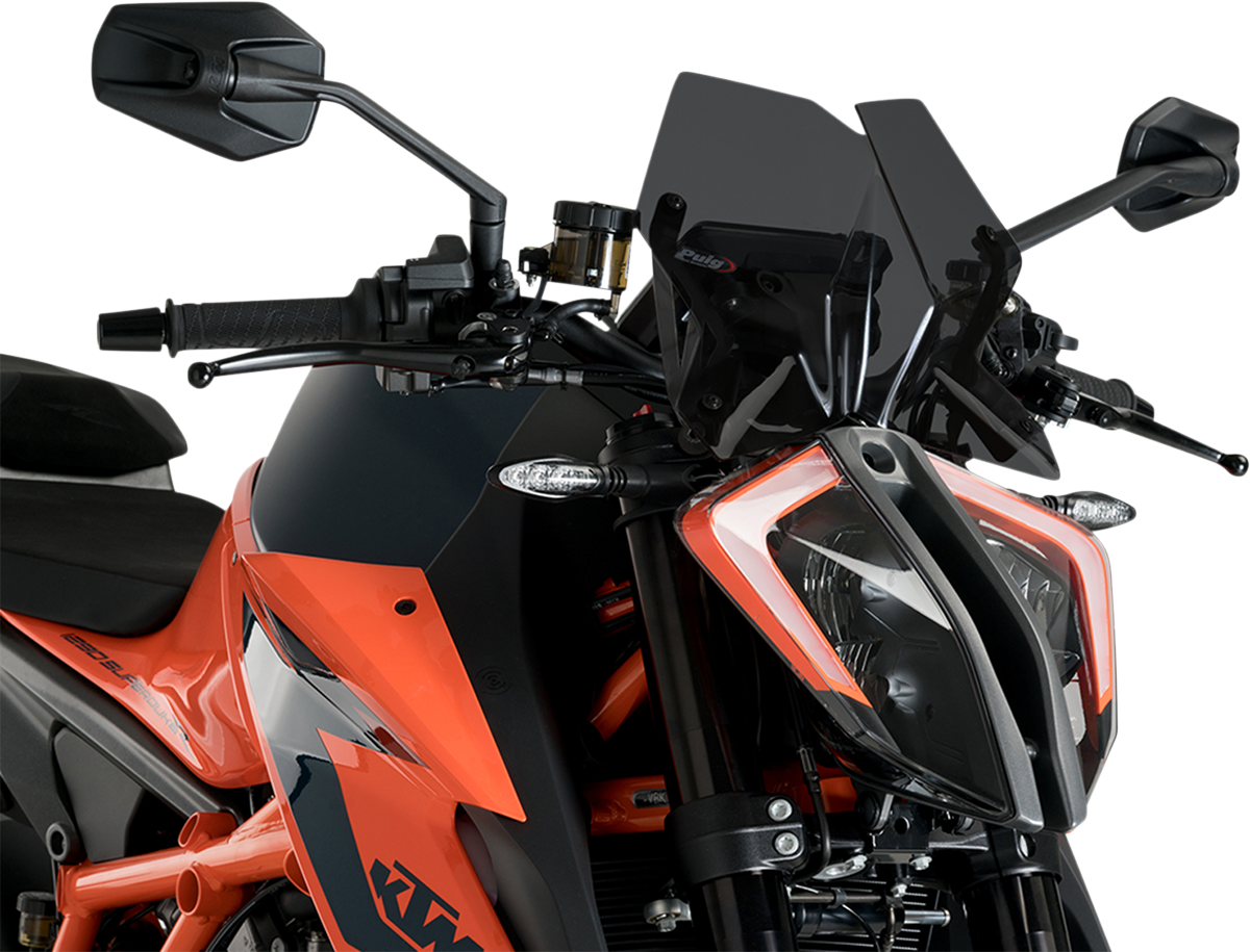 New Generation Windscreen - 10-1/2\" - Dark Smoke - 1290 Super Duke R 2020 - 2023