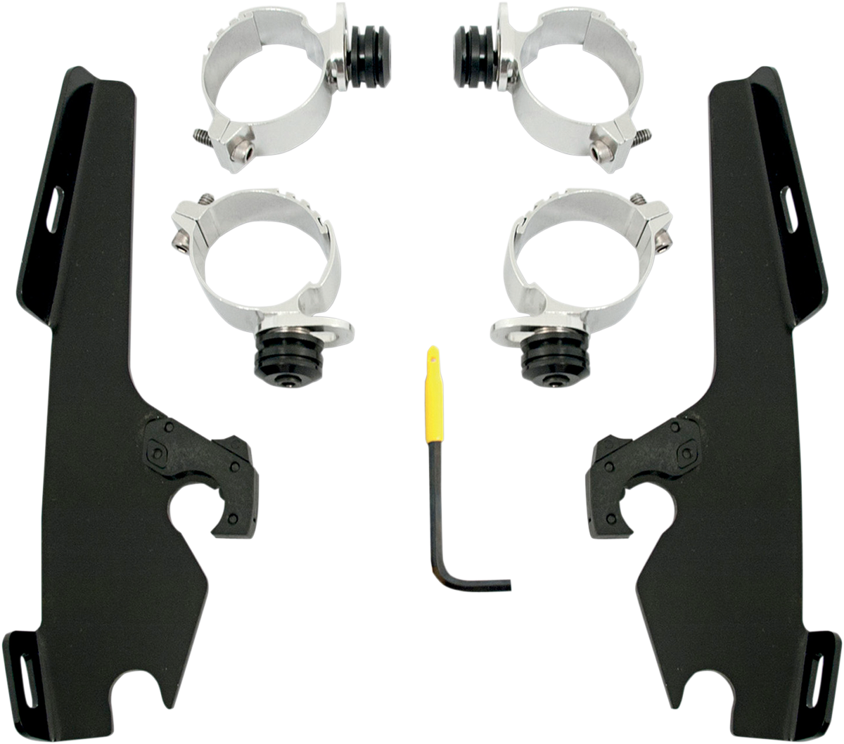 Fats/Slim Trigger Lock Mounting Kit - Black 2006 - 2017