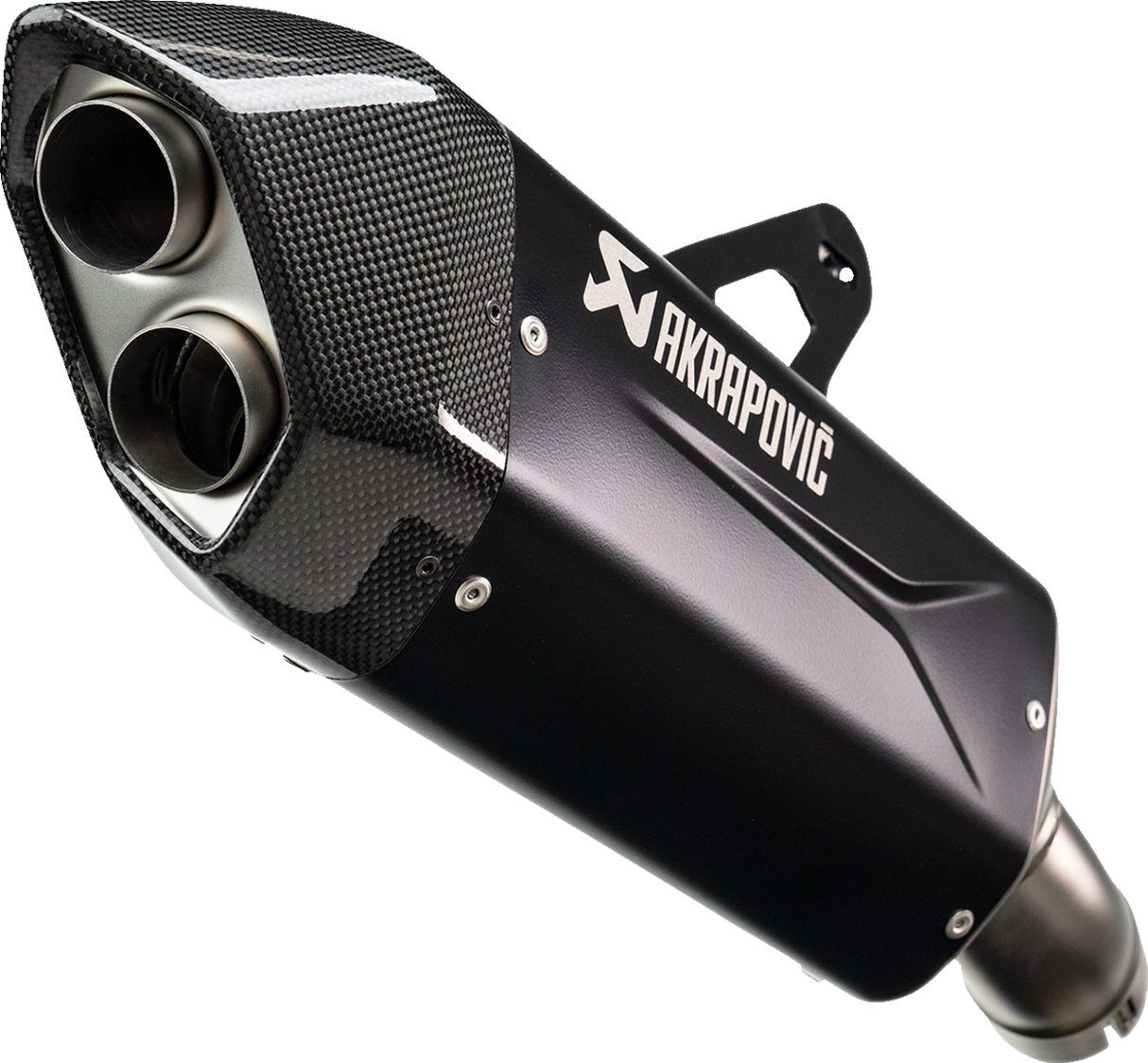 Slip-On Line Muffler - Titanium - Black 2024 - 2024