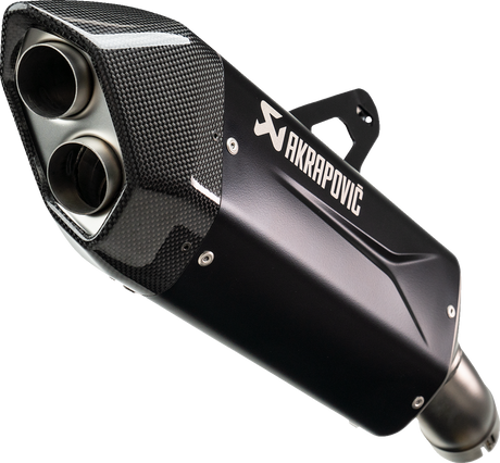 Slip-On Line Muffler - Titanium - Black 2024 - 2024