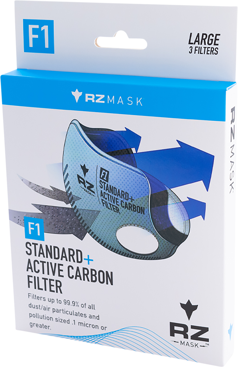 F1 Mask Filter - Carbon - 3PK - Medium