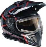 Range Helmet - Rotor - Black/Red - XL