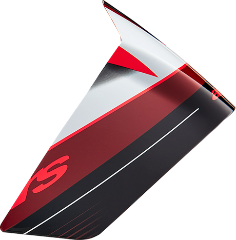 Supertech R10 Spoiler - Race - Team - Black/Carbon Red/Gloss White