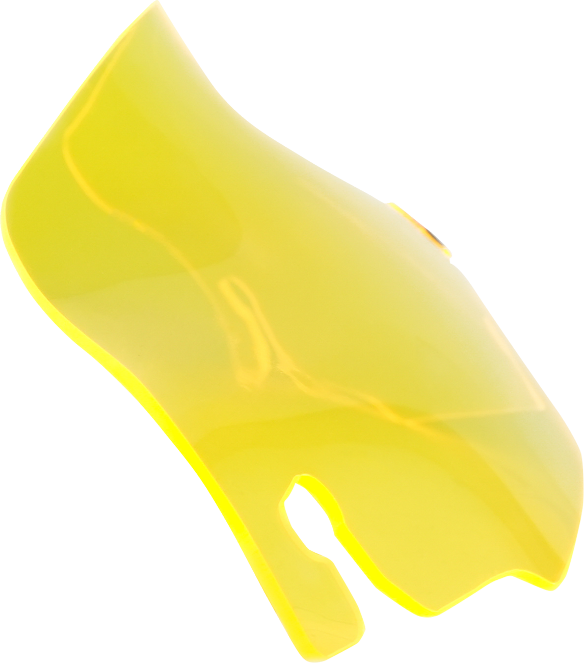 Kolor Flare™ Windshield - 3-1/2\" - Yellow Ice - FLR 1996 - 2013