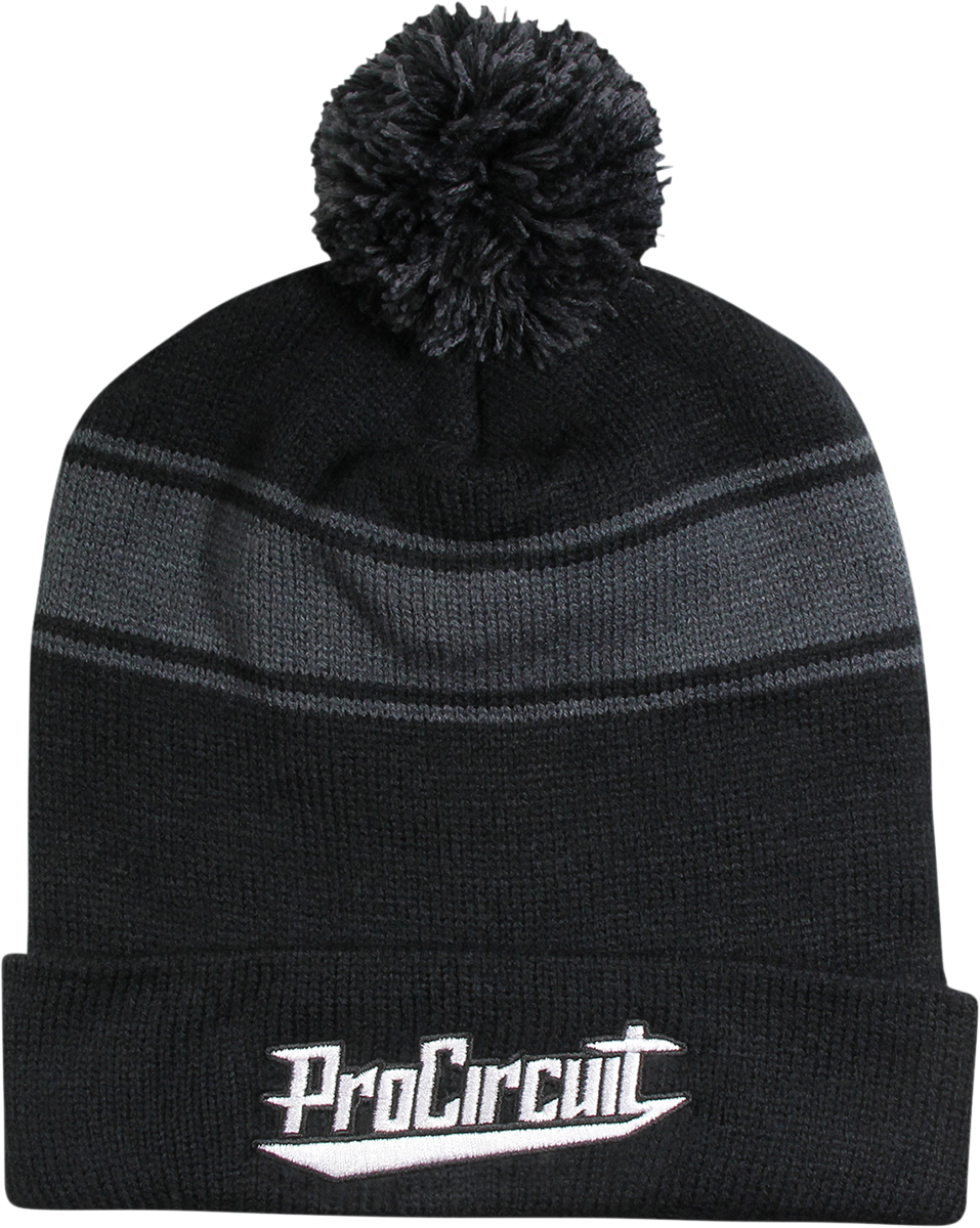 Beanie - Charcoal/Black/Gray