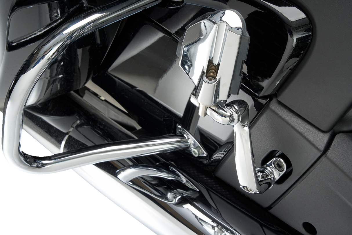 Adjustable RydeCulture™ Charles Chapa Peg Mounts - Passenger - Chrome - Indian 2014 - 2024