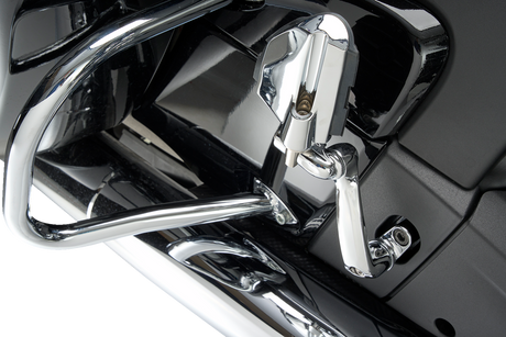 Adjustable RydeCulture™ Charles Chapa Peg Mounts - Passenger - Chrome - Indian 2014 - 2024