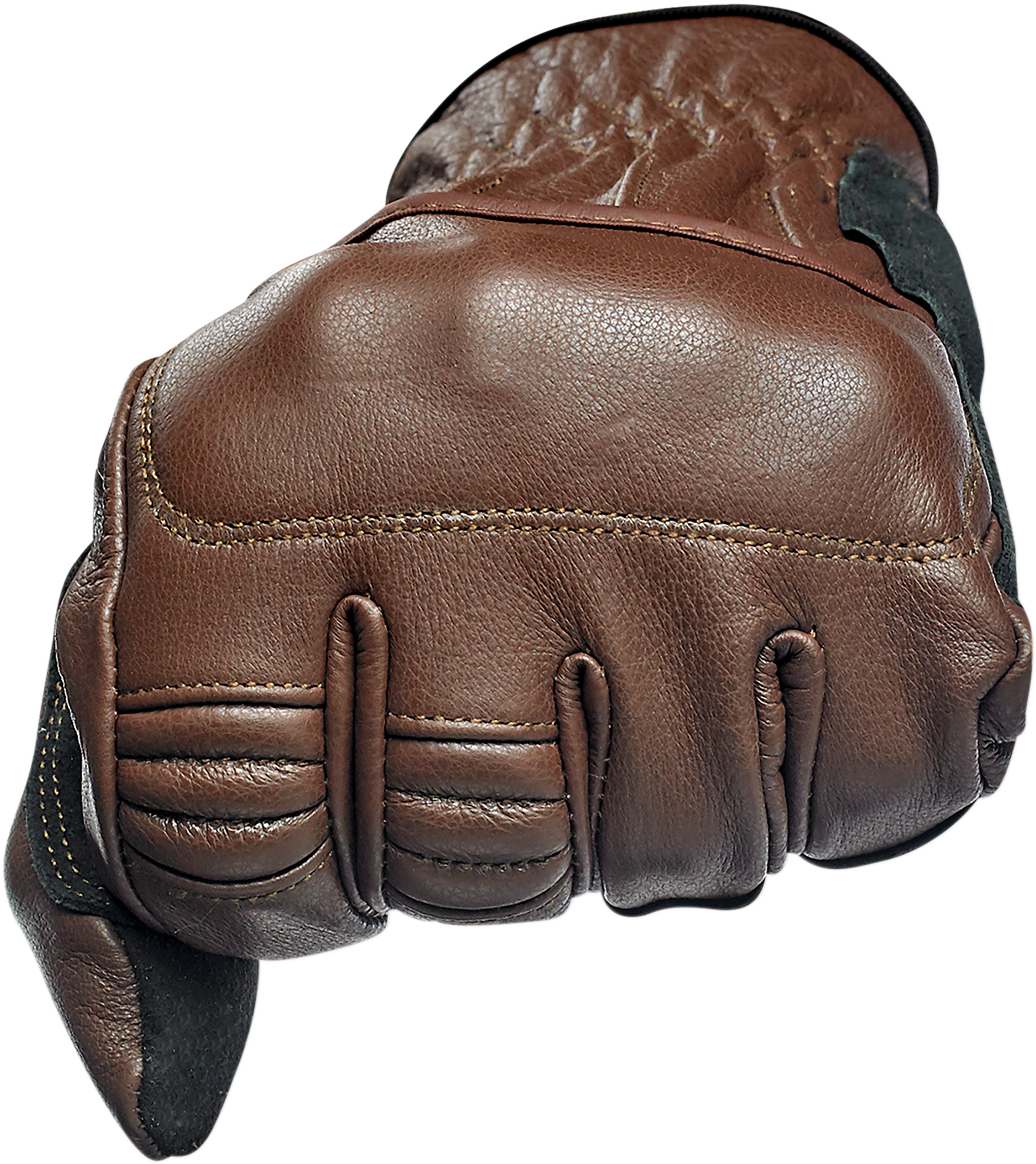 Belden Gloves - Chocolate/Black - XS