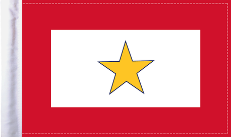 Gold Star Flag - 6\" x 9\"