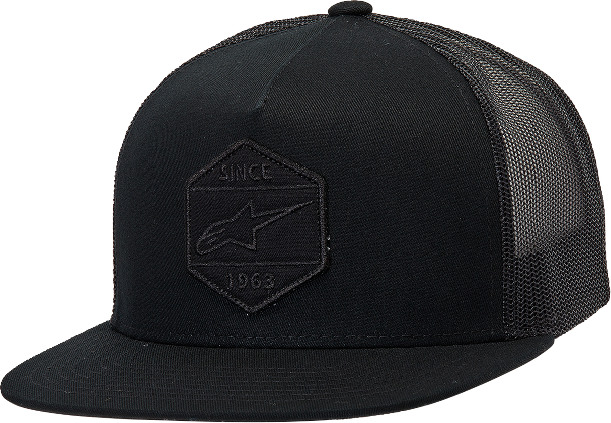 Bolt Trucker Hat - Black/Black - One Size