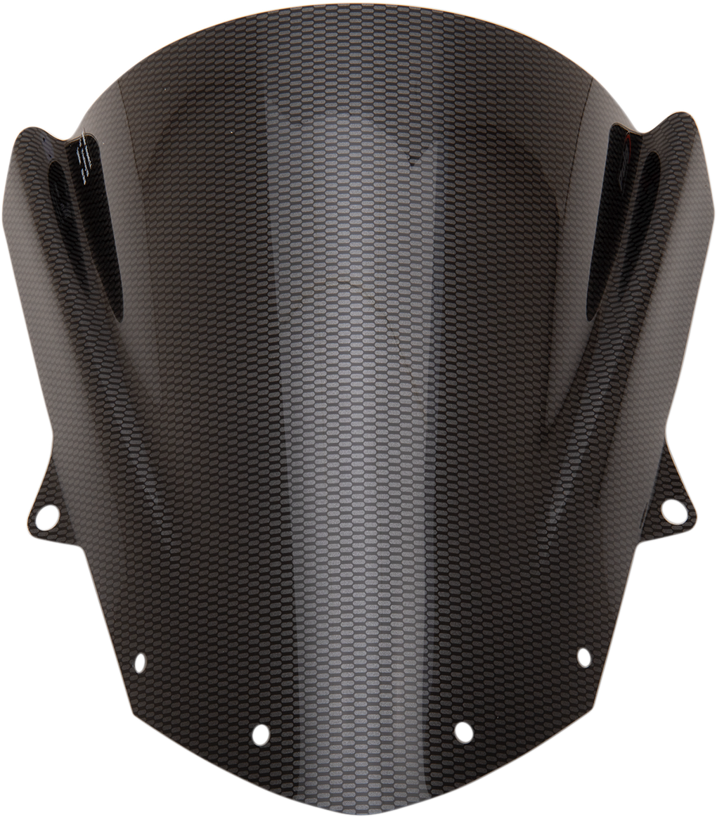 Race Windscreen - 13-3/4\" - Carbon - ZX-6R 2008 - 2023