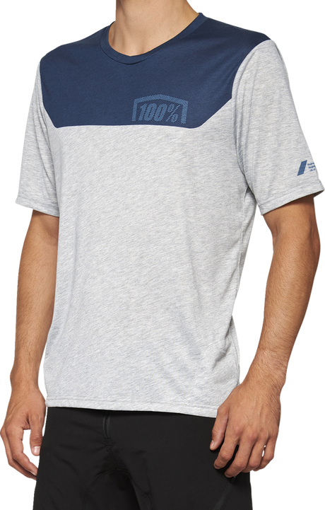 Airmatic Jersey - Short-Sleeve - Gray/Midnight - XL