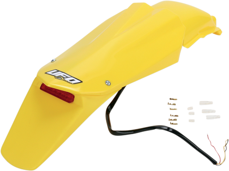 Enduro Rear Fender - W/Light - Yellow 2005 - 2013