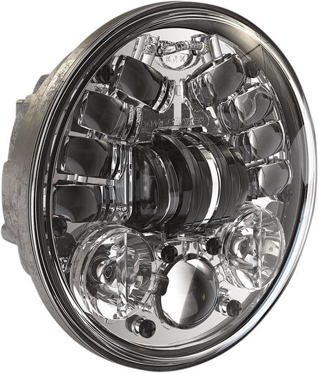 Adaptive 2 LED Headlight - 5-3/4\" - Chrome