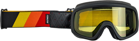 Overland 2.0 Goggles - Tri-Stripe - Orange/Red/Yellow