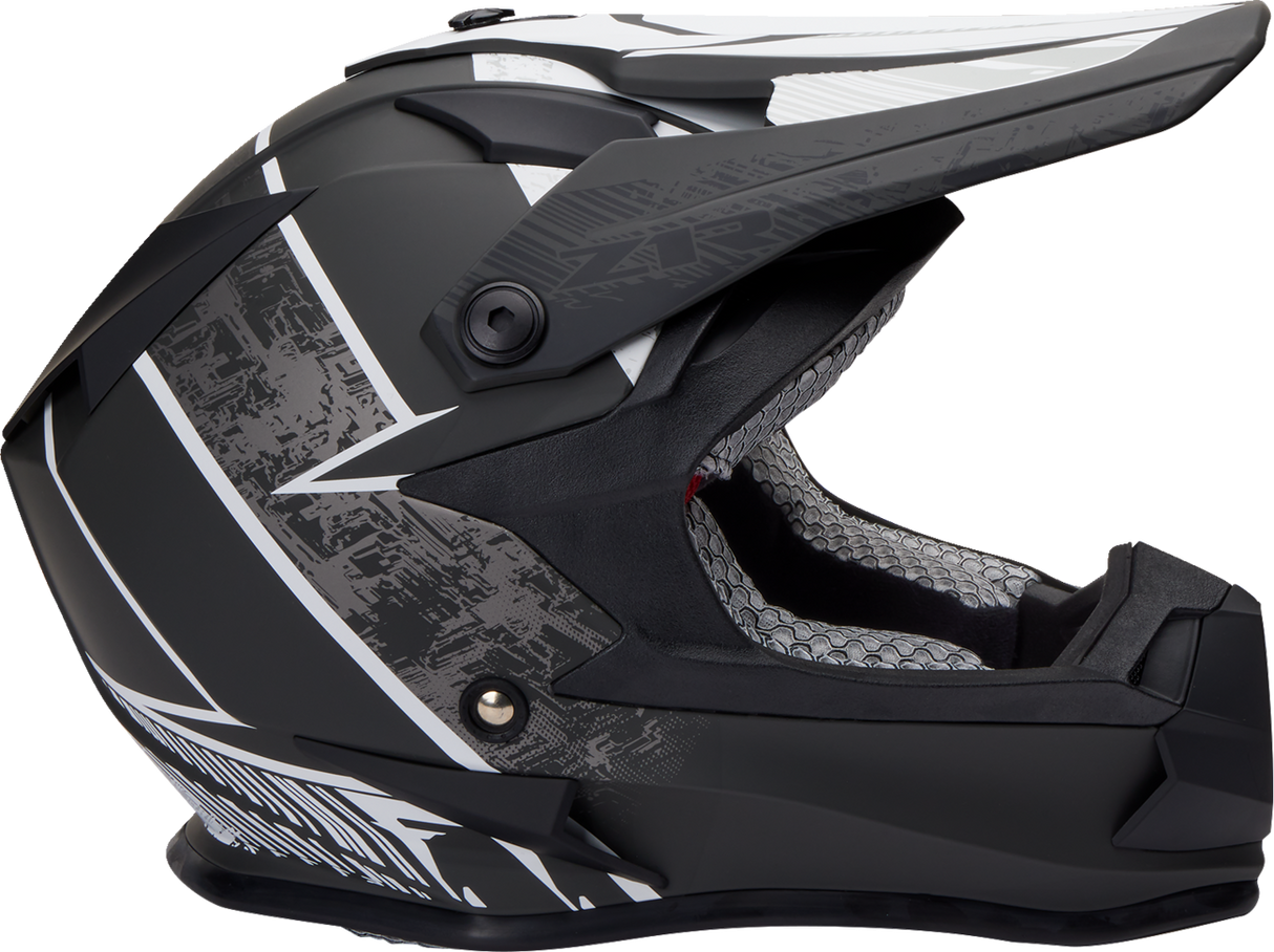 Youth F.I. Helmet - Fractal - MIPS® - Matte Black - Large