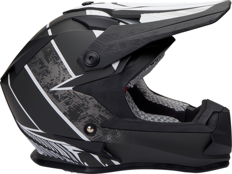 Youth F.I. Helmet - Fractal - MIPS® - Matte Black - Large