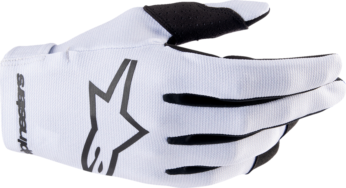 Youth Radar Gloves - Haze Gray/Black - Small