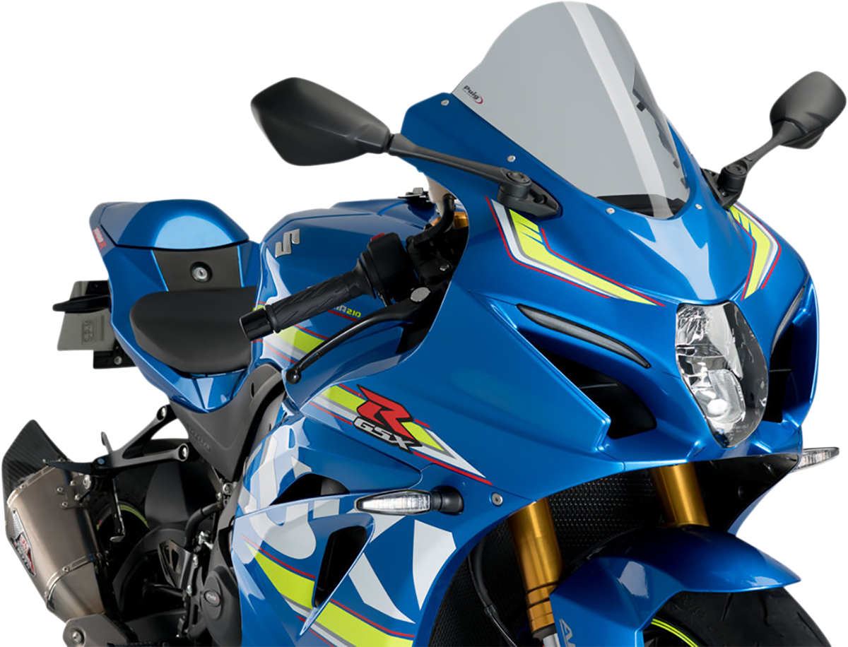 Race Windscreen - 11-1/4\" - Smoke - GSX-R 2017 - 2022