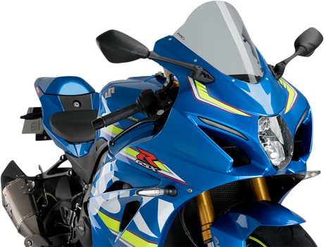 Race Windscreen - 11-1/4\" - Smoke - GSX-R 2017 - 2022