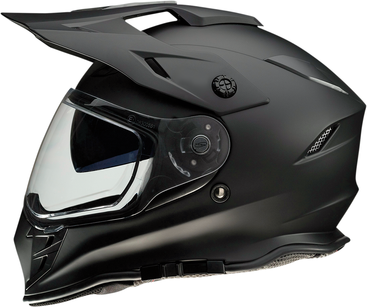 Range Snow Helmet - Dual Pane - Flat Black - XS